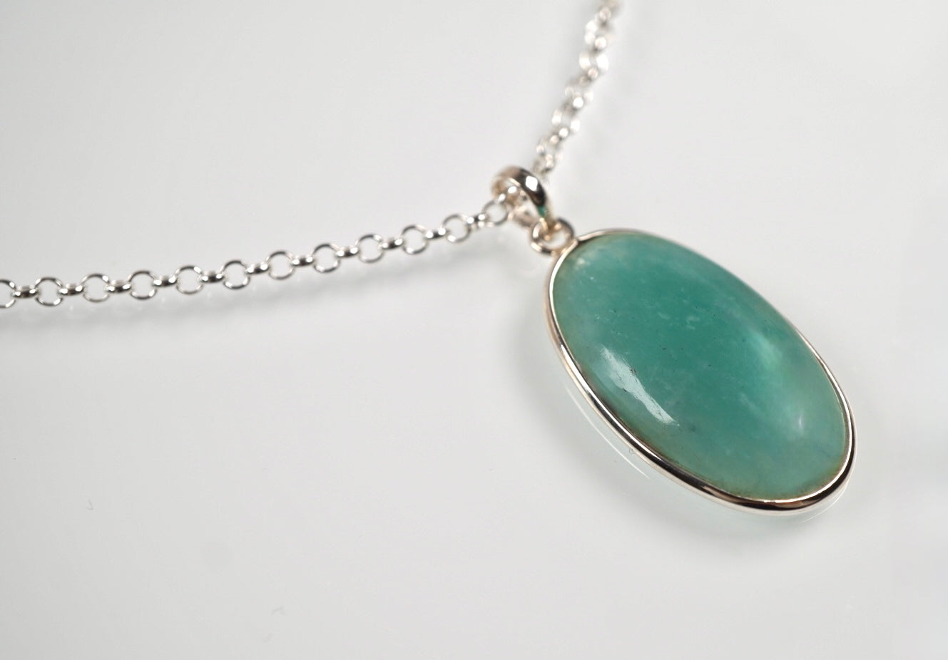 Amazonit Kette - Zarabia Amazonit Kette