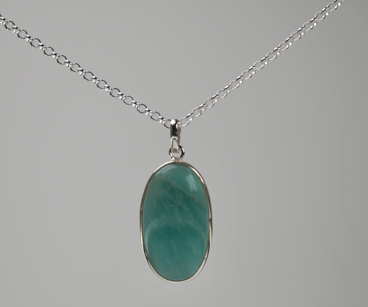 Amazonit Kette - Zarabia Amazonit Kette