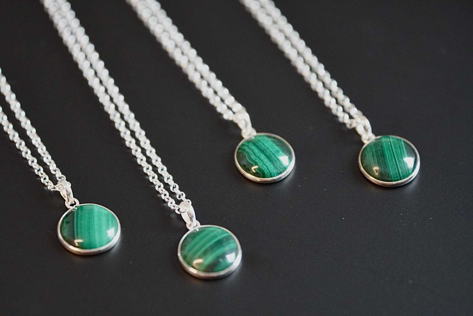 Malachit Kette - Zarabia Malachit Kette