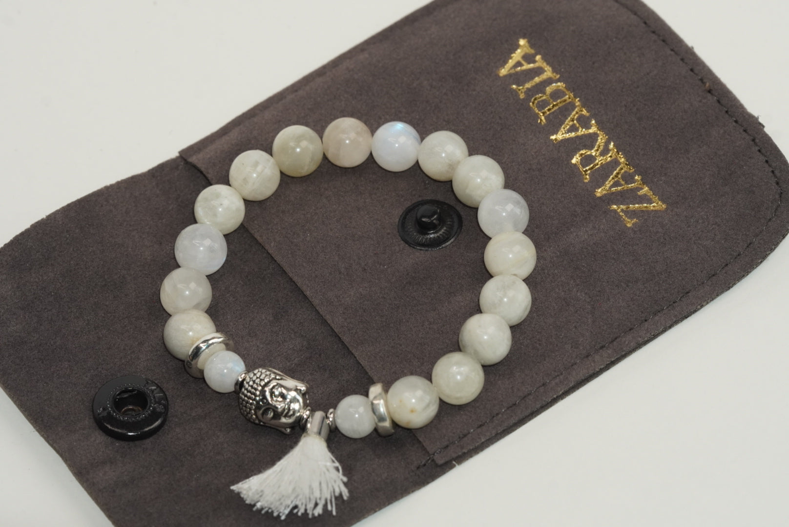 Mondstein mit Buddha-Anhänger