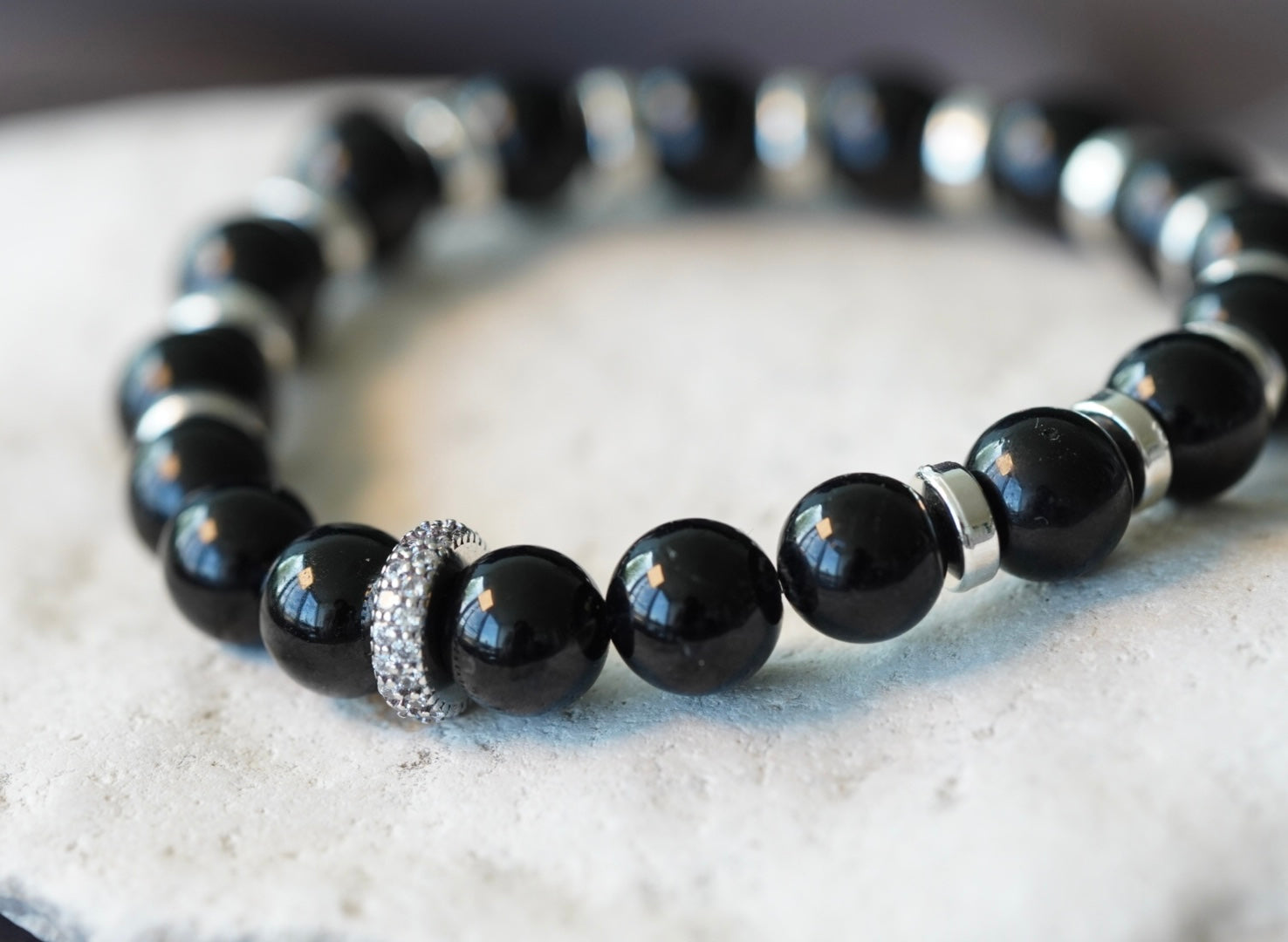 Turmalin Armband mit Sterlingsilber Schmuck