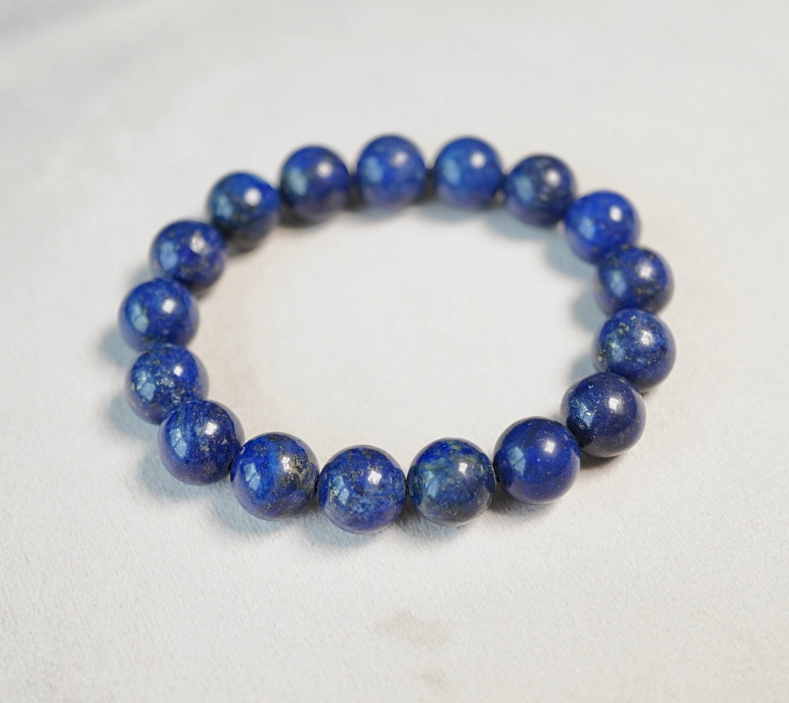 Lapislazuli aus Sri Lanka 1cm Edelsteinperlen