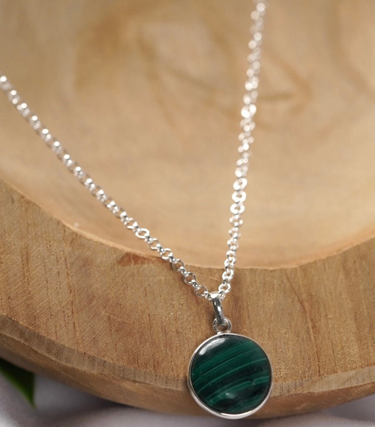 Malachit Kette - Zarabia Malachit Kette