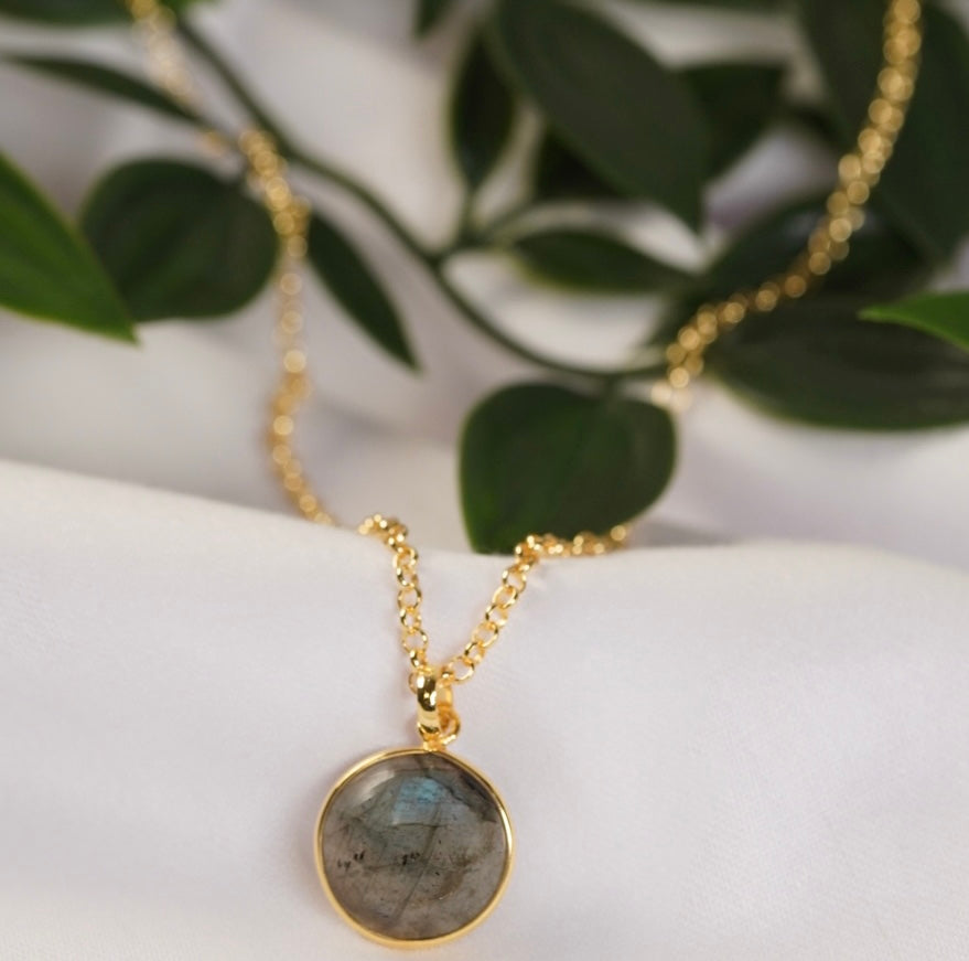 Labradorit Kette - Zarabia Labradorit Kette