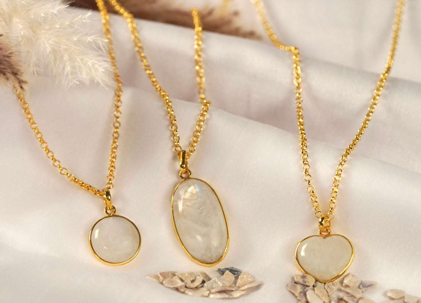 Mondstein Kette - Zarabia Mondstein Kette