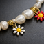 Freshwater Pearl Flower Choker – 14K Gold Plated Summer Necklace