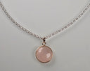 Rosenquarz Kette