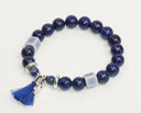 Lapislazuli mit Hand des Fatima/Silber