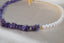 Amethyst & Freshwater Pearl Choker Necklace – 14K Gold Plated and Sterling Silver Gemstone Necklace