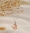 Rosenquarz Kette